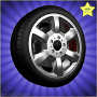 3ds max car wheel
