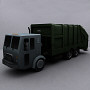 3d ready garbage truck 2