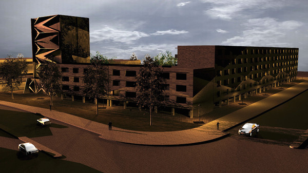 3d neighborhood housings model - Residential Building by studiorender
