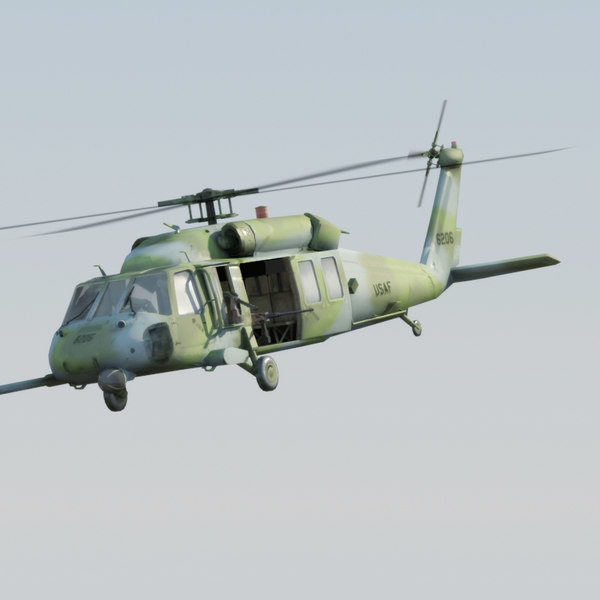 mh60g pavehawk max - MH60G Pavehawk VRAY... by ES3DStudios