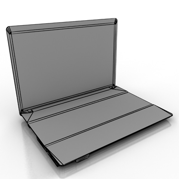 3dsmax laptop computer notebook - office - IT by StepanProkop