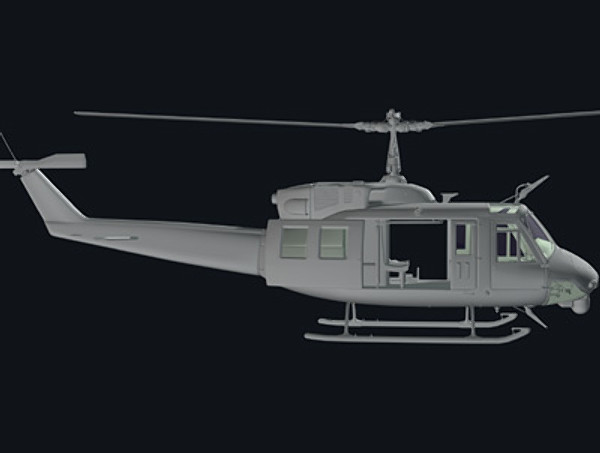 3d helicopter iroquois huey model - UH1N Iroquois(huey) by earth art