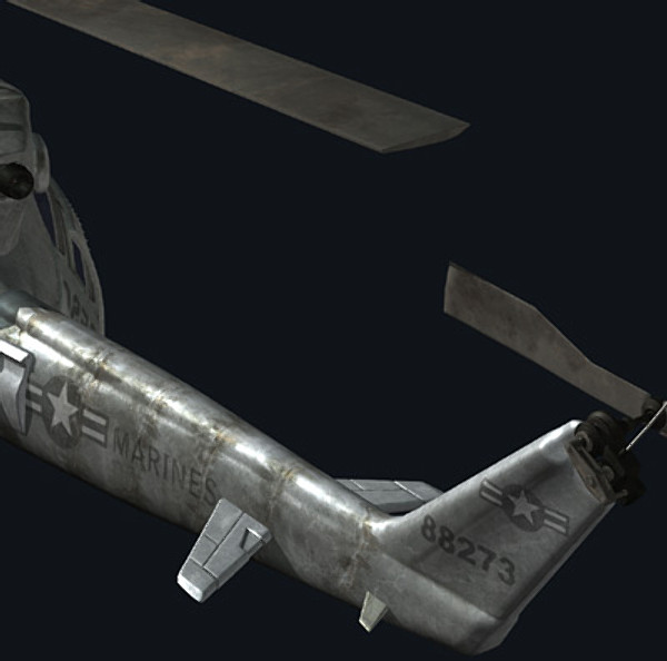 3d helicopter iroquois huey model - UH1N Iroquois(huey) by earth art