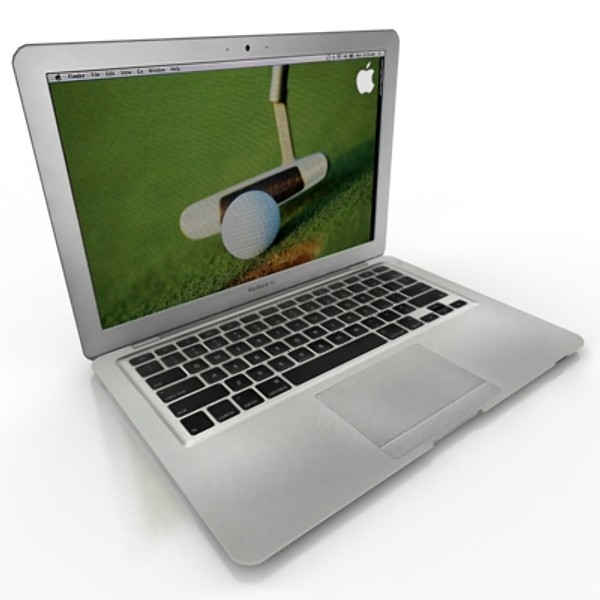 3dsmax laptop computer notebook - office - IT by StepanProkop