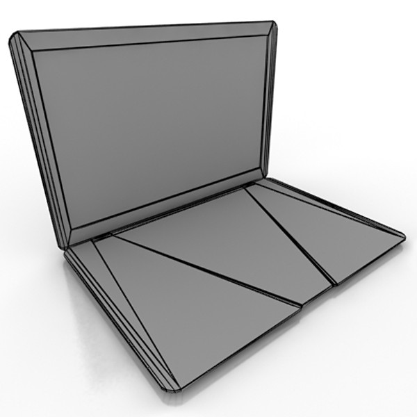 3dsmax laptop computer notebook - office - IT by StepanProkop