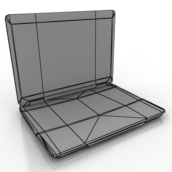 3dsmax laptop computer notebook - office - IT by StepanProkop