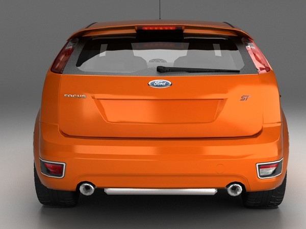 3d model focus interiors car - Ford Focus ST by fabelar
