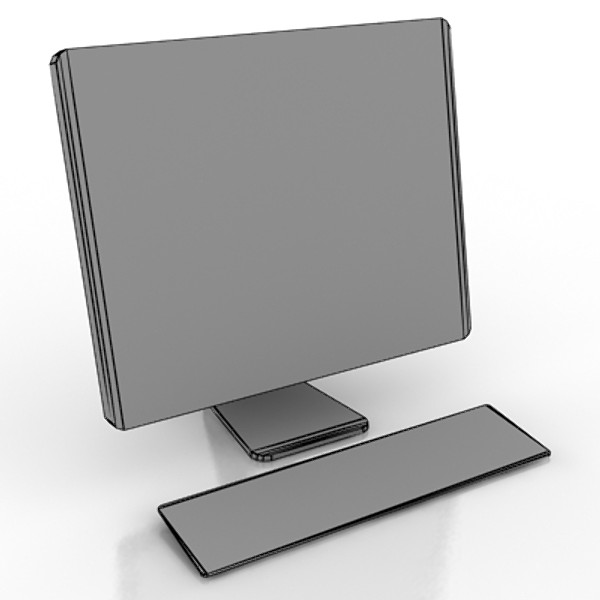 3dsmax laptop computer notebook - office - IT by StepanProkop
