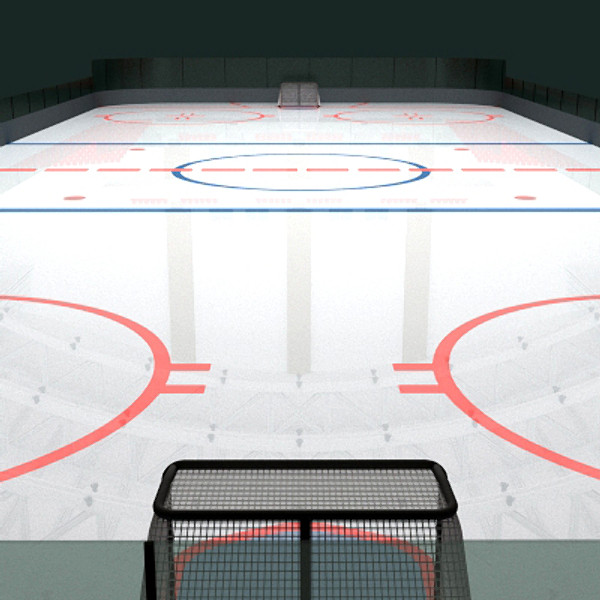 3d hockey rink - Hockey Rink by scripter
