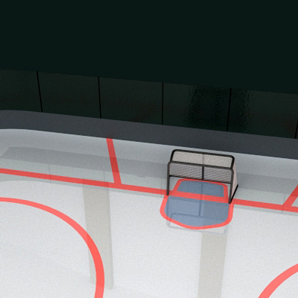 3d hockey rink - Hockey Rink by scripter