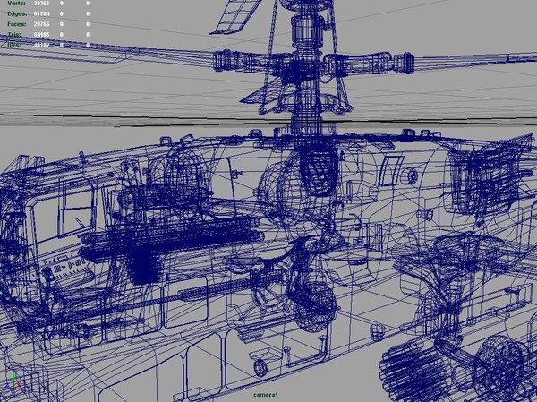 3d russian attack helicopter ka-50 model - Ka-50 Hokum (pro edition).part01.rar by Oleg88Russia