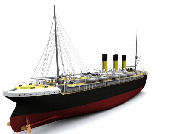 ocean liner 3d model - Kuban.rar by vadikgg