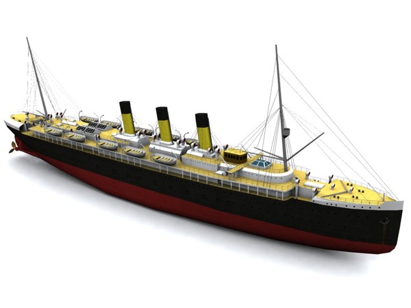 ocean liner 3d model - Kuban.rar by vadikgg