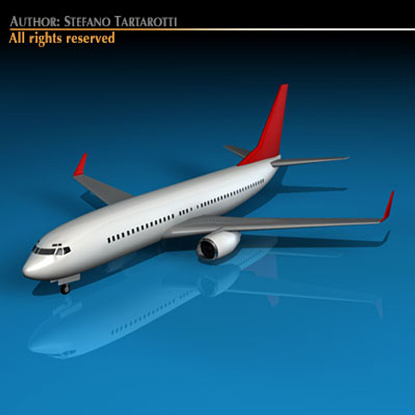 obj b737-800 737 800 - B737-800 by tartino