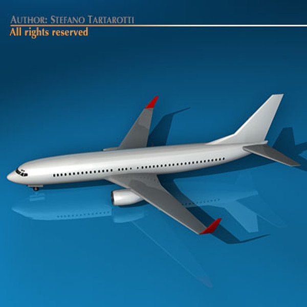obj b737-800 737 800 - B737-800 by tartino