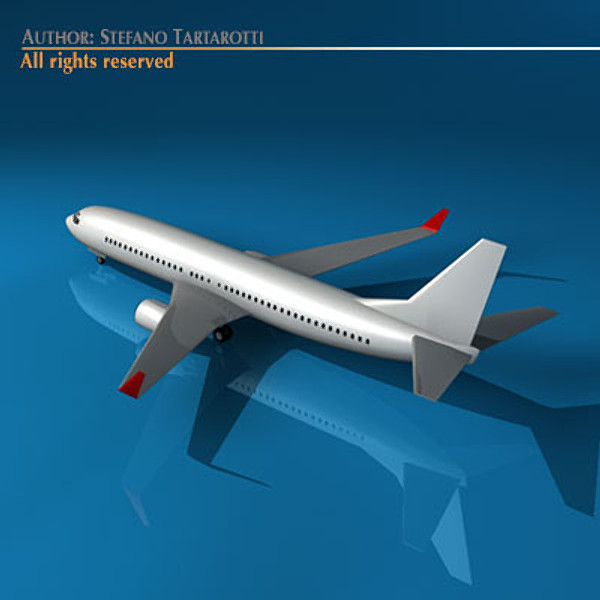 obj b737-800 737 800 - B737-800 by tartino