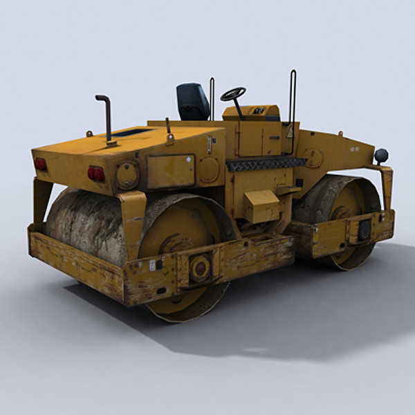maya roller vehicle heavy - Roller 2 by papillon