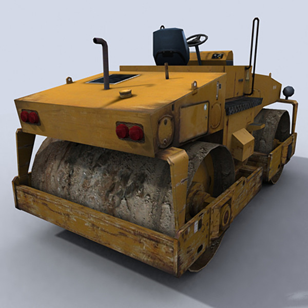 maya roller vehicle heavy - Roller 2 by papillon