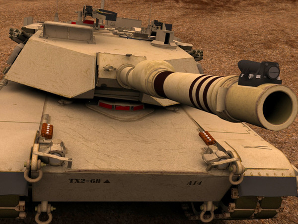 3dsmax m1 abrams rigged extra - M1 Abrams Rigged animated Extra detailed by jojitolito