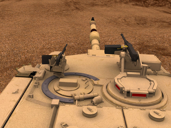 3dsmax m1 abrams rigged extra - M1 Abrams Rigged animated Extra detailed by jojitolito