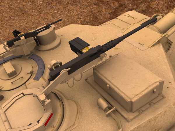 3dsmax m1 abrams rigged extra - M1 Abrams Rigged animated Extra detailed by jojitolito