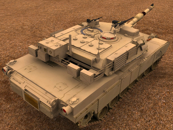 3dsmax m1 abrams rigged extra - M1 Abrams Rigged animated Extra detailed by jojitolito