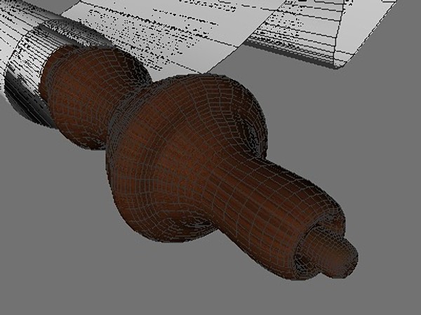 papyrus scroll 3d model - Ancient Papyrus Scroll... by Whong
