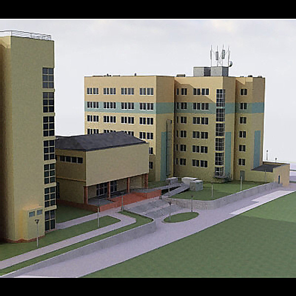 complex 3d model - Complex by luki82
