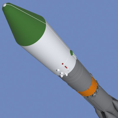 3ds space launcher soyuz-fg-cargo - SPACE LAUNCHER SOYUZ-FG-CARGO... by Sculptor