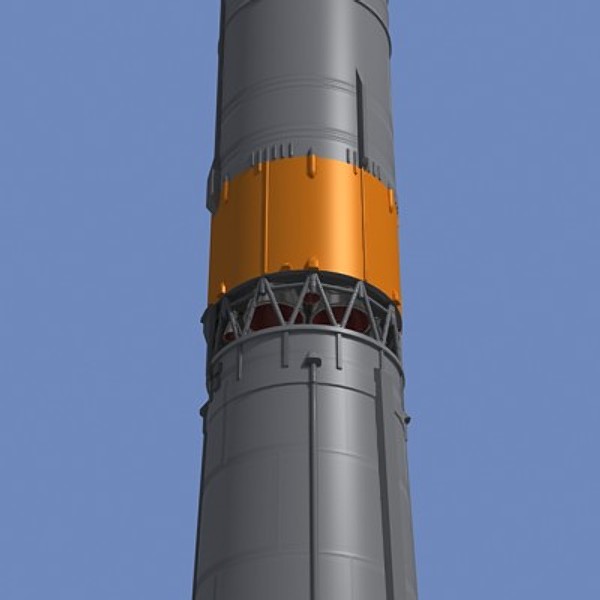 3ds space launcher soyuz-fg-cargo - SPACE LAUNCHER SOYUZ-FG-CARGO... by Sculptor