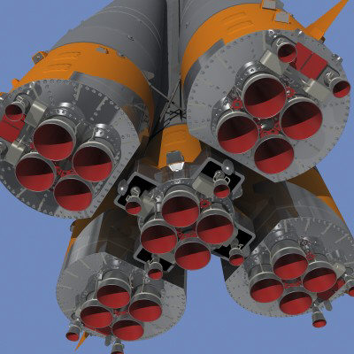 3ds space launcher soyuz-fg-cargo - SPACE LAUNCHER SOYUZ-FG-CARGO... by Sculptor