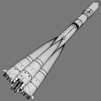 3ds space launcher soyuz-fg-cargo - SPACE LAUNCHER SOYUZ-FG-CARGO... by Sculptor