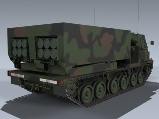 m270 mlrs nato 3d model - M270 MLRS (NATO) by Mesh Factory