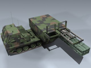 m270 mlrs nato 3d model - M270 MLRS (NATO) by Mesh Factory