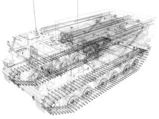 m270 mlrs nato 3d model - M270 MLRS (NATO) by Mesh Factory