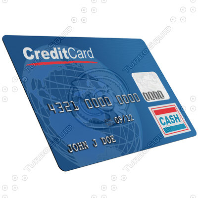 credit card 3d 3ds - Credit Card by Marketing Arts Group