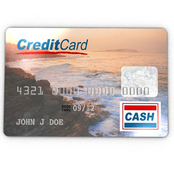 credit card 3d 3ds - Credit Card by Marketing Arts Group