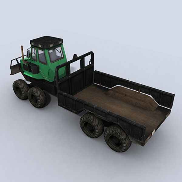 3dsmax forwarder truck vehicle - Forwarder 1 by papillon
