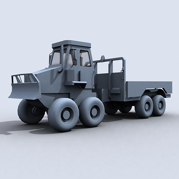 3dsmax forwarder truck vehicle - Forwarder 1 by papillon