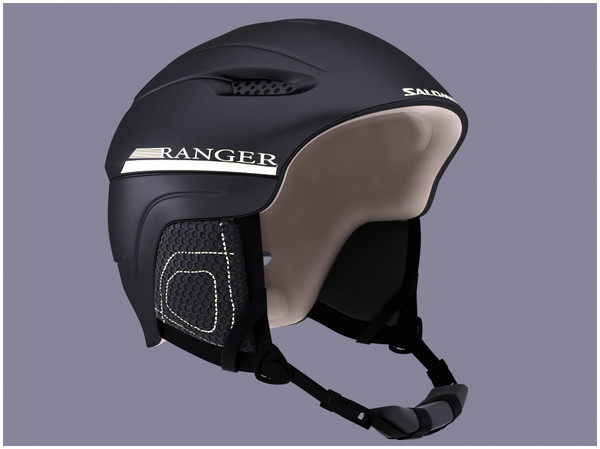 3d model winter sports helmet ski - Winter Sports Helmet and Ski Goggles by Tornado Studio