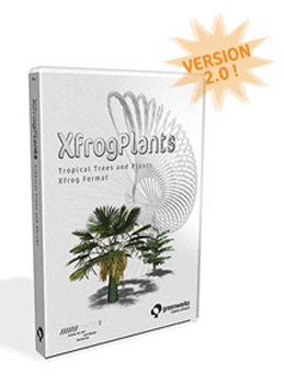 xfrogplants avocado tree tropical plant 3ds - XfrogPlants Avocado tree by xfrog