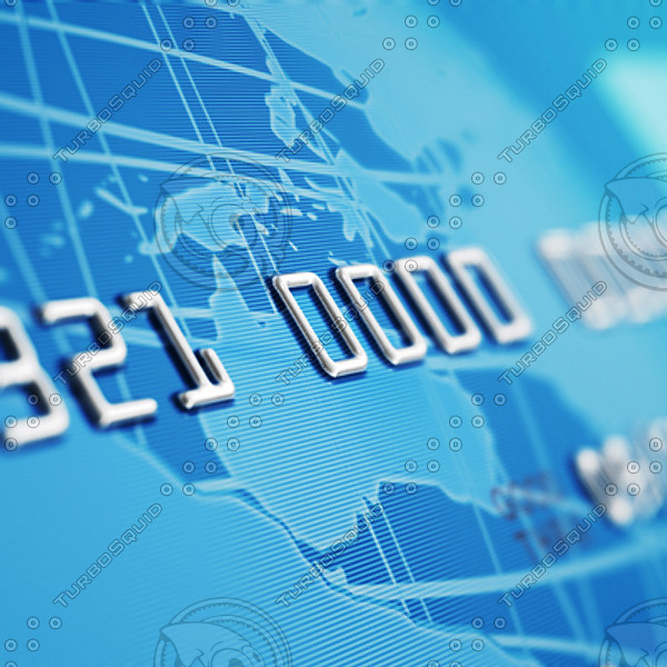 credit card 3d 3ds - Credit Card by Marketing Arts Group