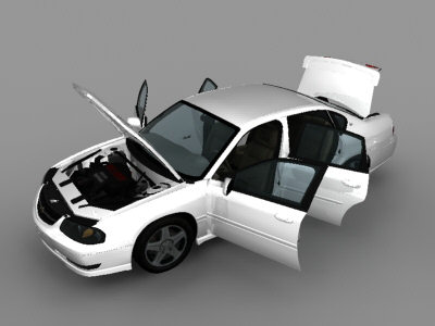 3d chevrolet impala ss - 2003 Chevrolet Impala SS - obj... by Cardesign3D