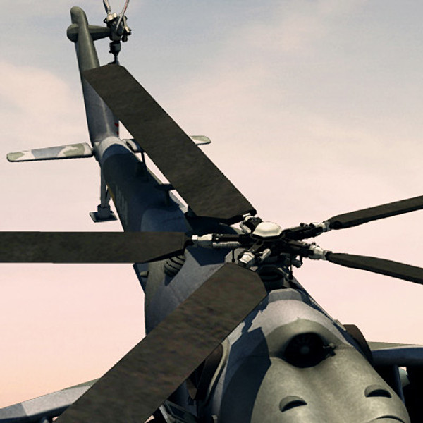 maya mi-24 helicopter hind - Mi-24 Hind by earth art