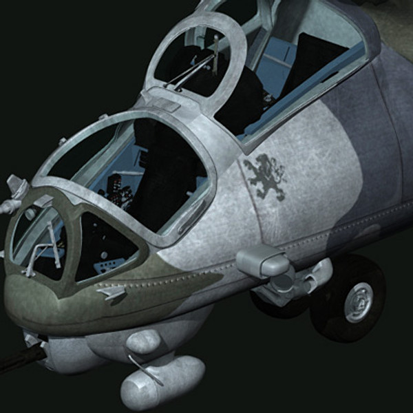maya mi-24 helicopter hind - Mi-24 Hind by earth art