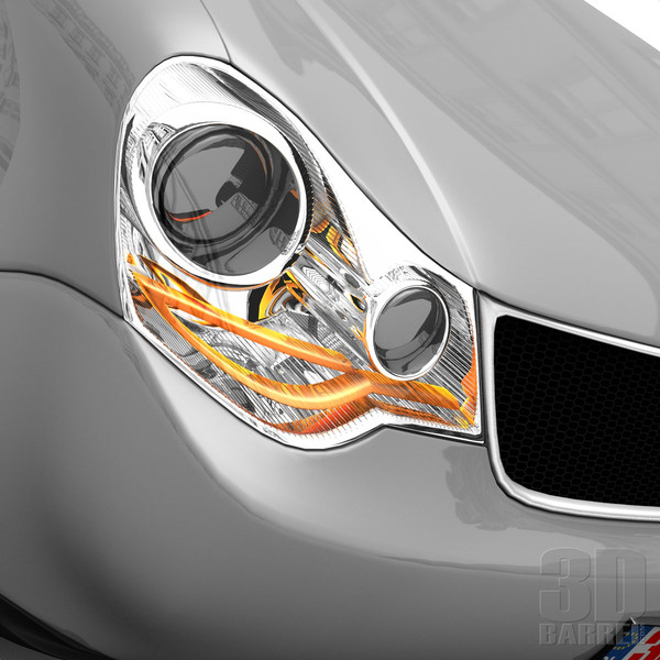 maya generic car - Generic Car 004 - SUV by 3Dbarrel