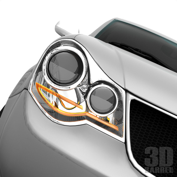 maya generic car - Generic Car 004 - SUV by 3Dbarrel