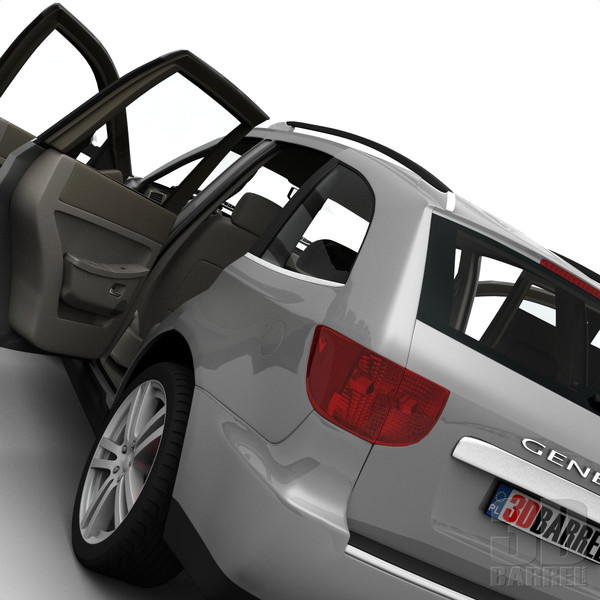 maya generic car - Generic Car 004 - SUV by 3Dbarrel