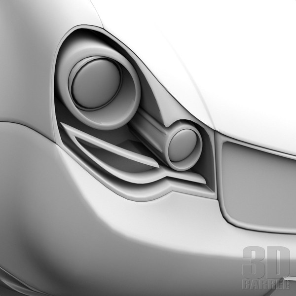 maya generic car - Generic Car 004 - SUV by 3Dbarrel