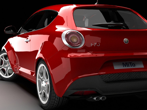 3d model alfa mito - Alfa Mito by fabelar